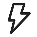 Flash On SVG Icon